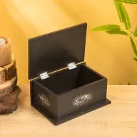 Шкатулка "Сердца" 18х12х8 см, МДФ