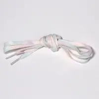 Шнурки для обуви, пара, плоские, 8 мм, 120 см, разноцветные