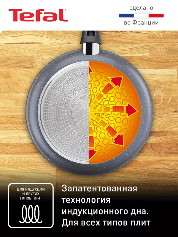 Сковорода Healthy Chef 28 см с антипригарным покрытием