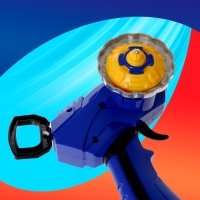 Набор волчков с запуском &laquo;Торнадо&raquo;, 2 волчка, запуск на верёвке