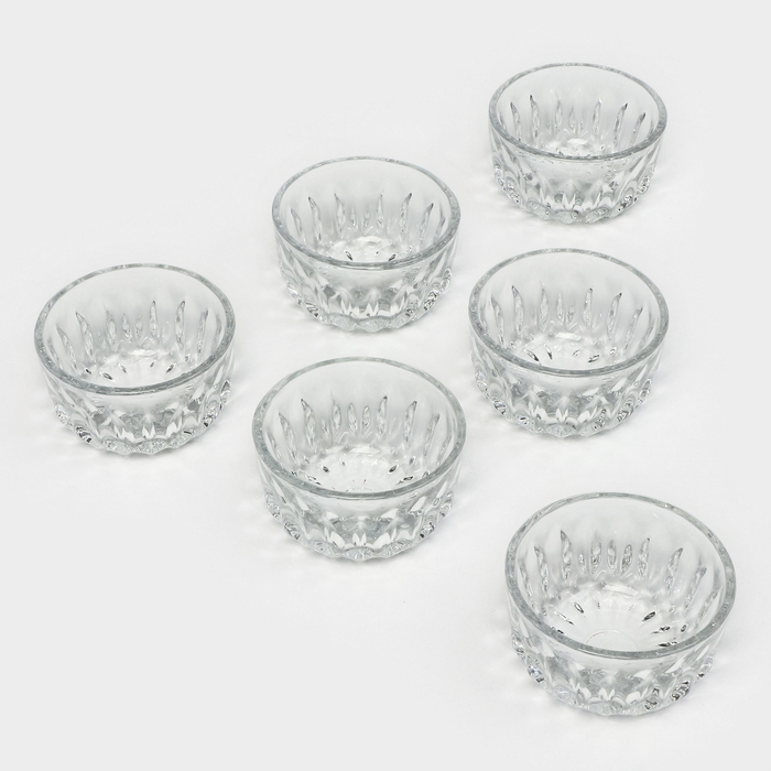 Набор розеток Zarin, d=8 см, 140 мл, 6 шт