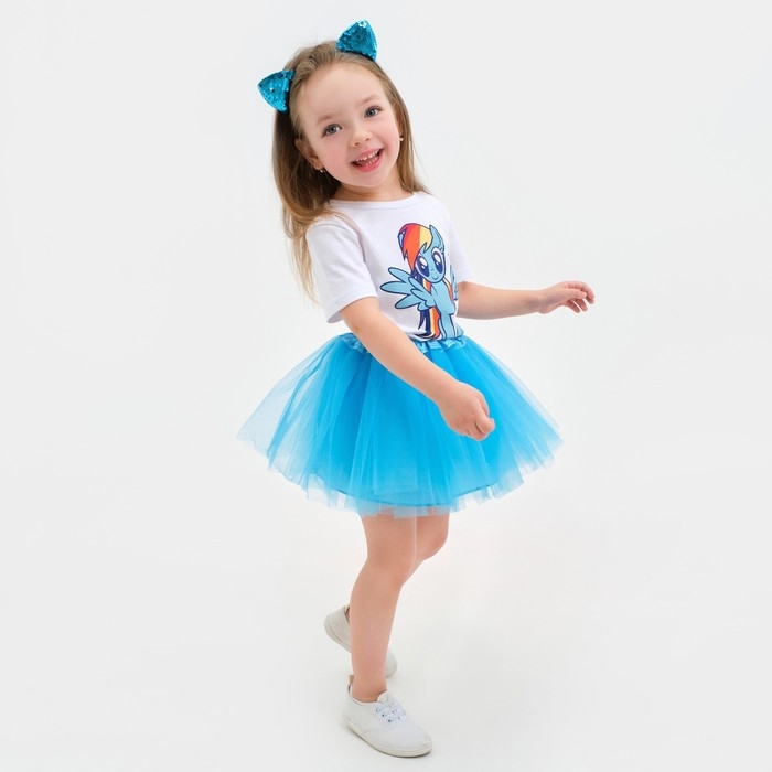 Юбка для девочки с ободком &laquo;Радуга Дэш&raquo;, My Little Pony