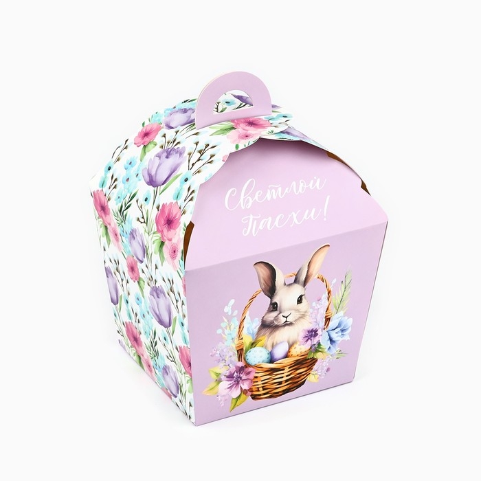 Коробка складная «Пасхальный кролик», 17 х 17 х 26 см Коробка складная «Пасхальный кролик», 17 х 17 х 26 см