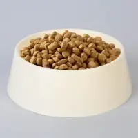 Миска пластиковая 300 мл, бежевая