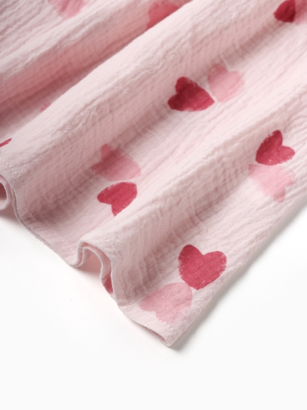 Платье детское KAFTAN "Сердечки" рост 122