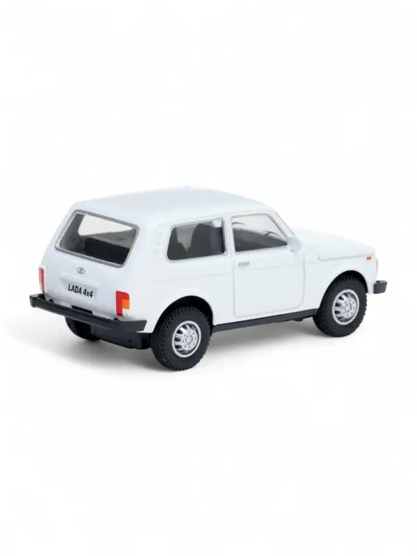 Машина металлическая "LADA 4x4", белая, 10 см, инерц. LADA4X4-11-WH