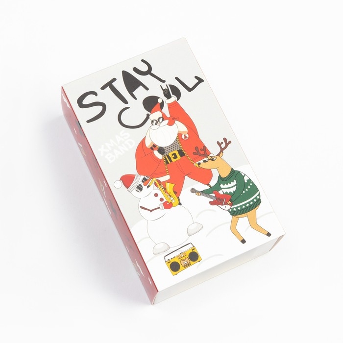 Набор новогодних мужских носков KAFTAN Набор новогодних мужских носков KAFTAN "Stay cool" р. 41-44