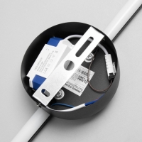 Бра "Аланди" LED 15Вт 3000К чёрный 80х10 см