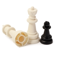 Шахматы 31 х 31 см, король h-5.8 см, d-2.3 см, доска и фигуры пластик