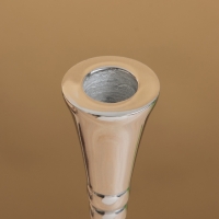 Подсвечник "Шампань" 8х8х27 см, алюминий