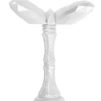 Крючок для штор CAPPIO KS037, цвет белый, 2 шт