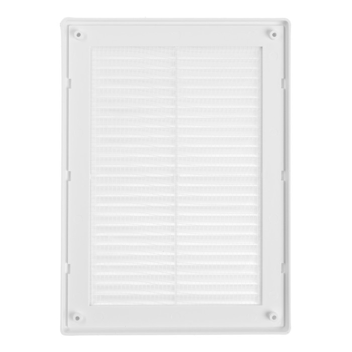 Решетка вентиляционная ZEIN Люкс ЛР185-ОК, 185 x 255 мм, сетка, разъемная, обратный клапан Решетка вентиляционная ZEIN Люкс ЛР185-ОК, 185 x 255 мм, сетка, разъемная, обратный клапан