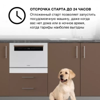 Посудомоечная машина DT304 белый (компактная)