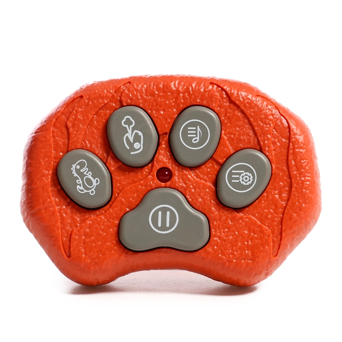 Динозавр &laquo;T-Rex&raquo;, радиоуправление, эффект дыма, проектор, цвет МИКС