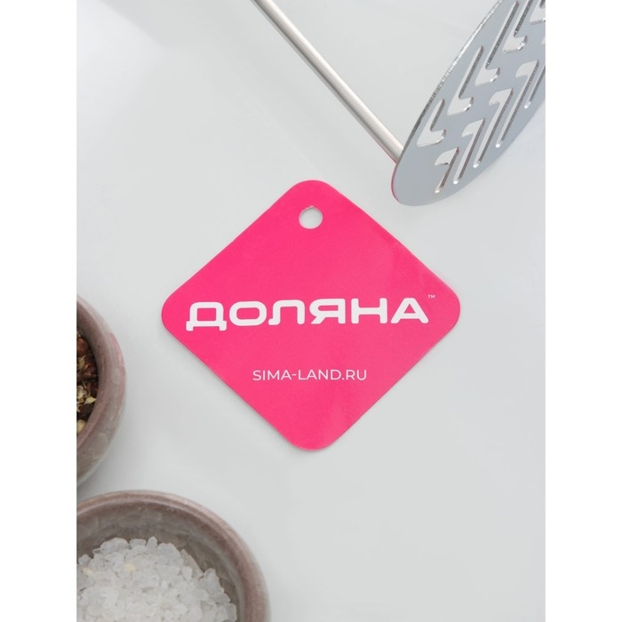 Толкушка Доляна &laquo;Деревенька&raquo;, 27,5 см