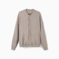 Толстовка мужская (бомбер) MIST Men's casual размер 54, серо-бежевый