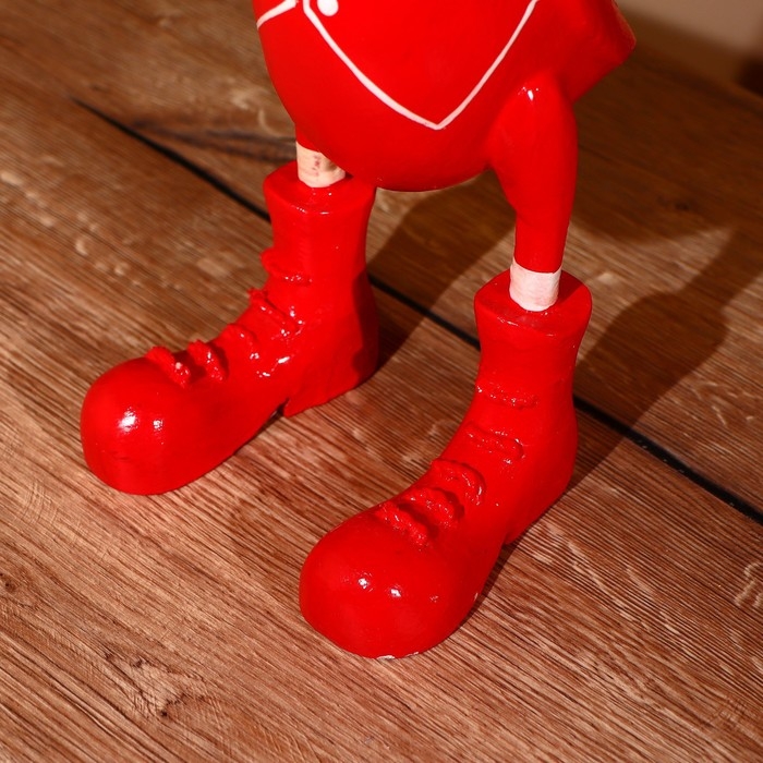 Сувенир "Утка-поварёнок" дерево 45 см