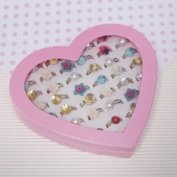 Кольцо детские &laquo;Ассорти&raquo; лилии, форма МИКС, цвет МИКС