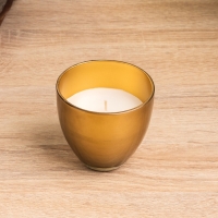 Свеча ароматическая в стеклянном подсвечнике 85 гр, лотус