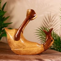 Подставка под бутылку "Уточка" дерево 25х10х20 см