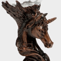 Бокал для пива "Единорог", бронза