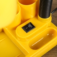 Лампа настольная "Мудрец" Е27 40W,  220В желтый 18х11,5х33 см RISALUX