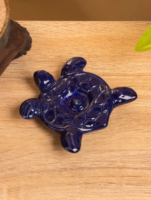 Подставка под благовония &laquo;Морская черепаха&raquo;, 10&times;10&times;2 см, керамика, МИКС
