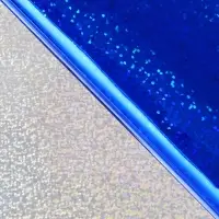 Пленка голографическая, &laquo;Конфетти&raquo;, синяя, 70 см &times; 1 м