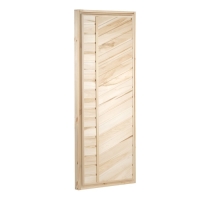 Дверь для бани и сауны "Эконом", ЛИПА, 170&times;70см