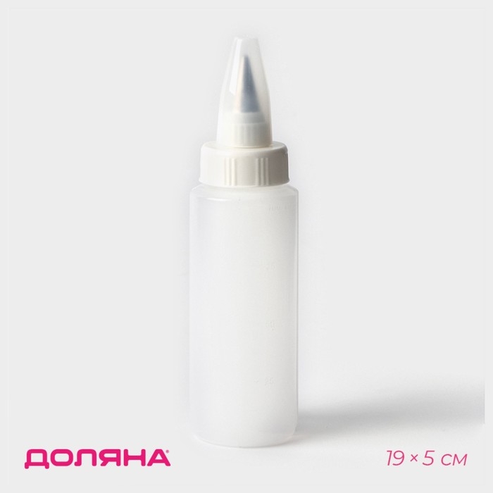 Шприц кондитерский для двухцветного декорирования Доляна &laquo;Дубль&raquo;, 19&times;5 см