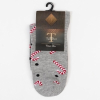 Носки мужские «Леденцы» цвет серый, размер 27 Носки мужские «Леденцы» цвет серый, размер 27