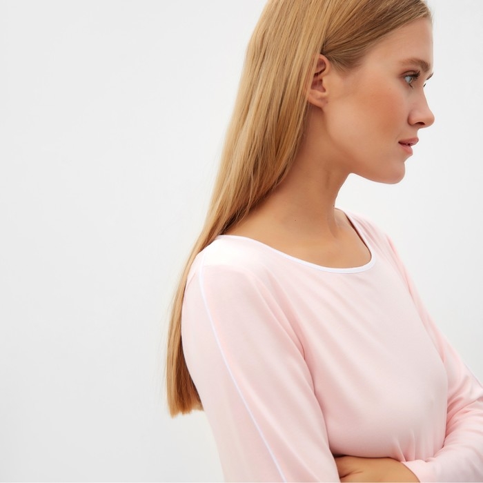 Комплект (джемпер, брюки) женский MINAKU, цвет розовый, размер 56