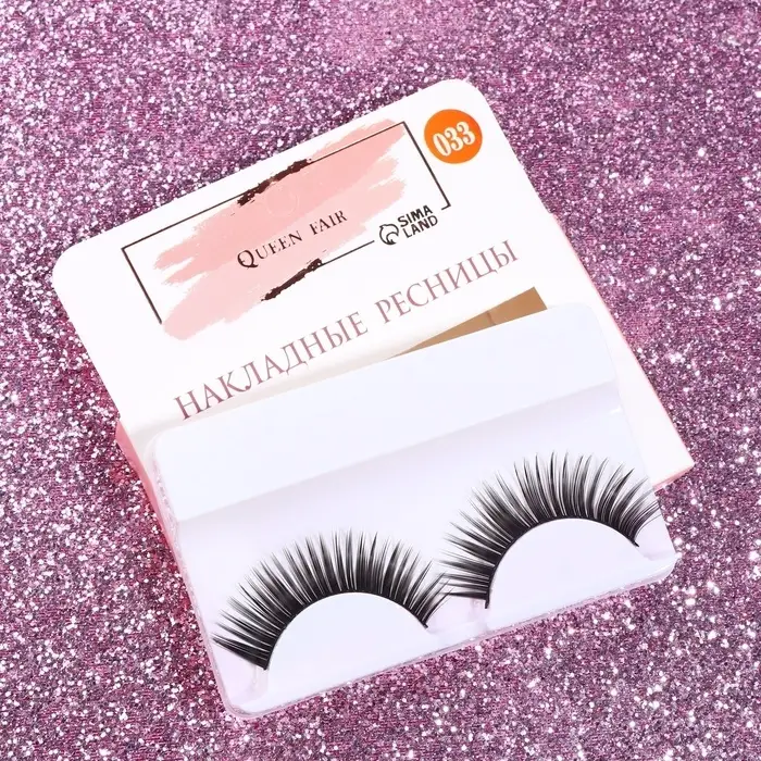 Ресницы накладные &laquo;Взгляд&raquo;, 11 мм, без клея, эффект МИКС