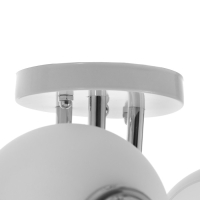 Люстра 2717/6 E27 40Вт бело-хромовый 70х70х25 см BayerLux