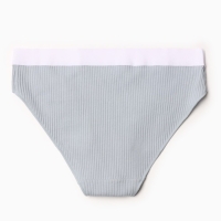 Трусы слипы MINAKU рубчик размер 40-42, цвет серый Трусы слипы MINAKU рубчик размер 40-42, цвет серый