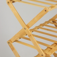 Подставка для цветов Greengo, 5 полок, 50 &times; 25 &times; 89 см, напольная, бамбук