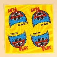 Салфетки бумажные &laquo;Хагги Вагги&raquo;, 33&times;33 см, 20 штук, 3-х слойные, Монстр