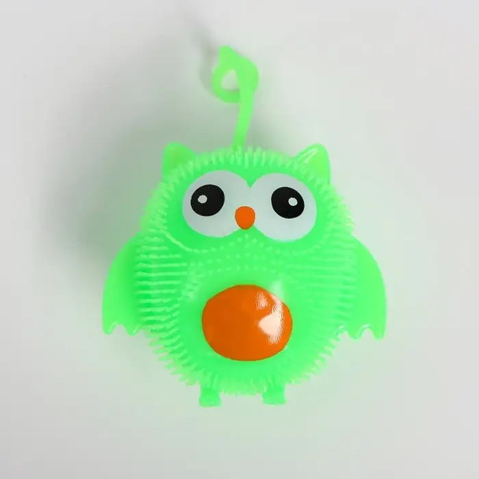 Ёжка &laquo;Сова&raquo;, световой, цвета МИКС