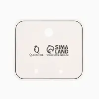 Серьги "Вишенка" блёстка, цвет бордовый в золоте