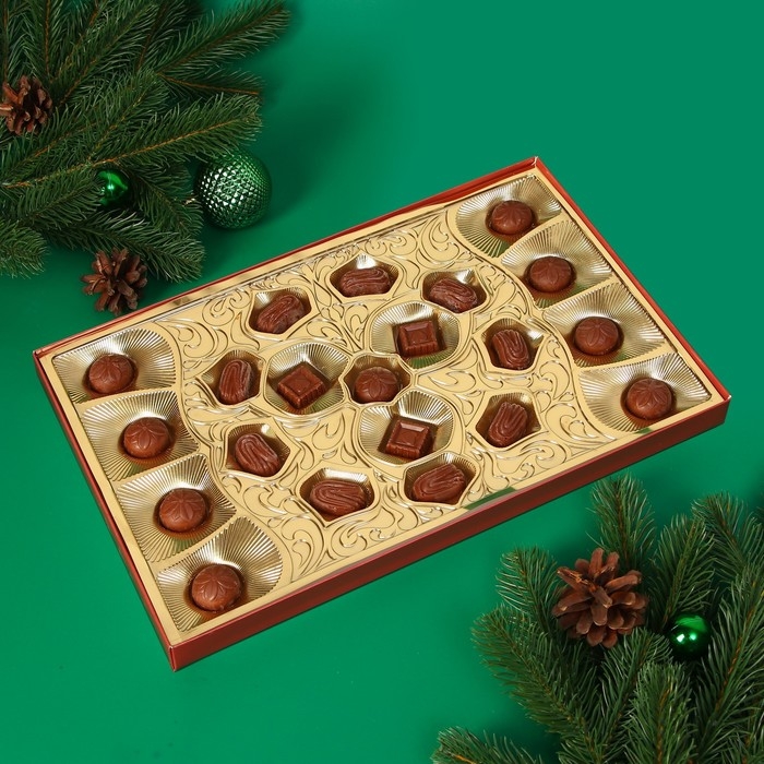 Новый год. Новогодний набор конфет Prestige "Дед Мороз", 210 г