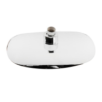 Лейка стационарная ZEIN Z422, 1 режим, прямоугольная, пластик, белый/хром