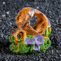 Грот "Дырявые бочонки", 9 х 8 х 8 см Грот "Дырявые бочонки", 9 х 8 х 8 см