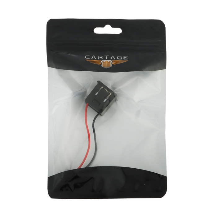 Разъем 2 USB с проводом 10 см, 2 pin, 2.1 А, 12 В, черный Разъем 2 USB с проводом 10 см, 2 pin, 2.1 А, 12 В, черный