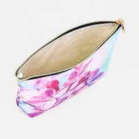 Косметичка на молнии, цвет белый/розовый/голубой Косметичка на молнии, цвет белый/розовый/голубой