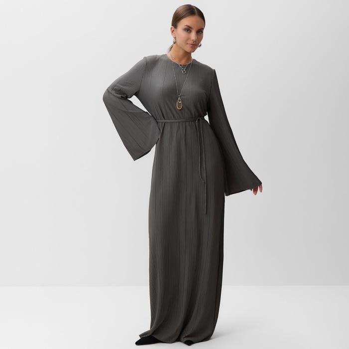 Платье женское MIST Classic collection, макси, р. 48-50, графит Платье женское MIST Classic collection, макси, р. 48-50, графит