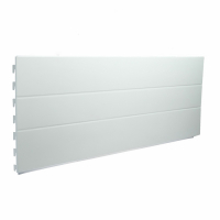 Панель для стеллажа угловая 90&times;2,5&times;35 см, цвет белый