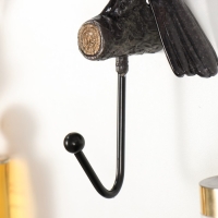 Крючок декоративный полистоун лак "Тукан" 16х7,5х23 см Крючок декоративный полистоун лак "Тукан" 16х7,5х23 см