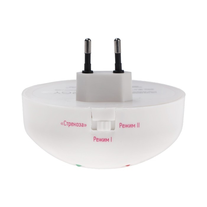 Отпугиватель комаров ENERGY SWT-441E, ультразвуковой, 9 Вт, до 30 м2, 3 режима, белый