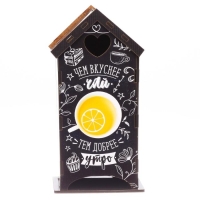 Чайный домик "Вкусный чай", 20х8,6 см Чайный домик "Вкусный чай", 20х8,6 см