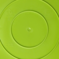 Корзина для белья мягкая, 27 л, 37,5&times;37,5&times;30 см, цвет ярко-зелёный